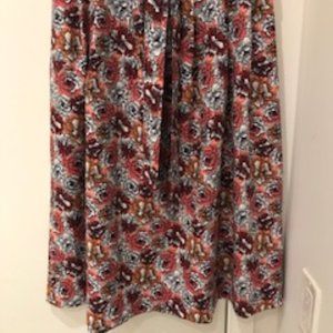 Banana Republic Summer Skirt Foral, Size 6